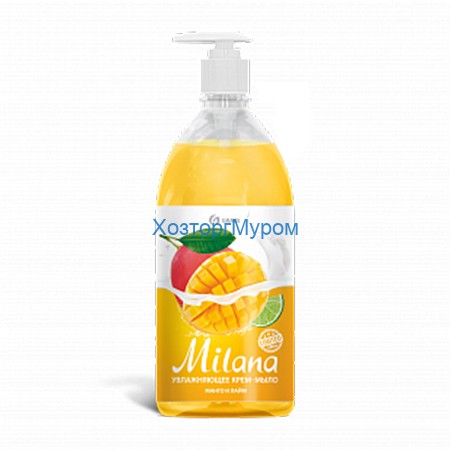 Жидкое крем-мыло Milana манго и лайм 1.0 л., Grass 125418