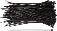 Ремешок-хомут 200 х 4.8 мм, черный, нейлоновый (100), FIT 60354