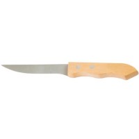 Нож для рыбы с деревянной ручкой 267*135 мм
