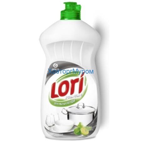 Средство для мытья посуды "Lori Premium" лайм и мята 0,5л., Grass 350102 | не заказывать