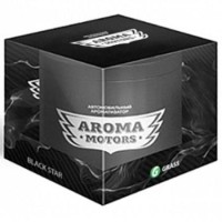 Ароматизатор гелевый Grass «Aroma Motors» BLACK STAR АС-0171