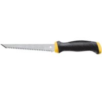 Ножовка 150 мм для гипсокартона, каленый зуб, прорезиненная ручка