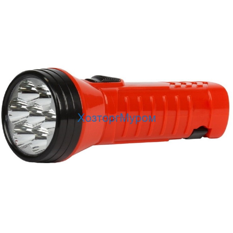 Фонарь 7LED аккумул. красный., пластик, Smartbuy SBF-95R