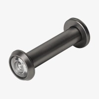 Глазок дверной Fuaro DV 4/130-70/Z GR-23 графит /оптика пластик/