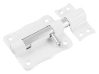 Шпингалет 50мм (задвижка) ЛИКЧЕЛ ЗД 2-265 ШП-50 БЦ (белый)