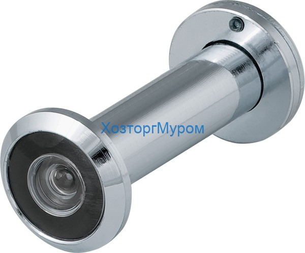 Глазок дверной Fuaro DV2/100-60/Z/HD (VIEWER 2 DVZ) CP хром