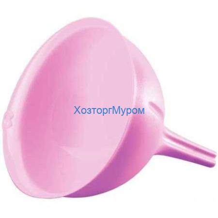 Воронка, пластик, 13х32см сиреневая