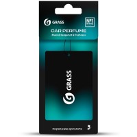 Ароматизатор картонный "Парфюмированный" мускус, бергамот и свежесть, Grass ST-1464