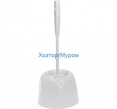 Ерш напольный (Комплект для туалета) Блеск Стандарт, белый мрамор, Идея М5010