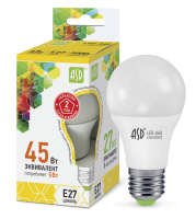 Лампа эн.сбер. ASD LED 5W/3000/E27/220V - теплый свет шар А60