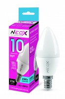 Лампа эн.сбер. NEOX LED 10W/4000/E14/220V - дневной свет свеча