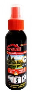 Лосьон-спрей 100мл. От комаров/клещей/мошек/слепней (на кожу) ARGUS EXREME AR242