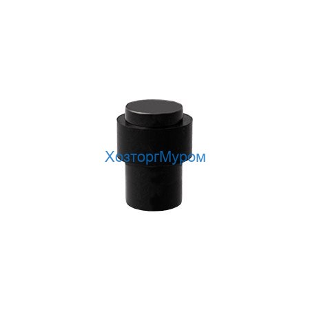Ограничитель Apecs DS-0014-BLM черный матовыйт, (упор) дверной