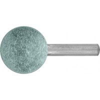 Шарошка абразивная 25мм, FIT, хвостовик d=6 мм (камень, стекло) сфера, 36974