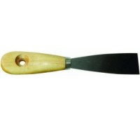Шпательная лопатка 60 мм, деревянная ручка, Hobbi