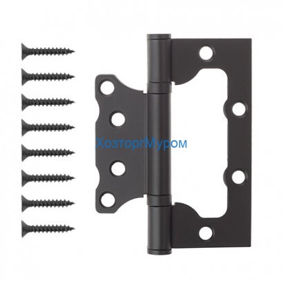 Петля Vanger 100х75х2,3-P2-Steel-BLM (накладная)