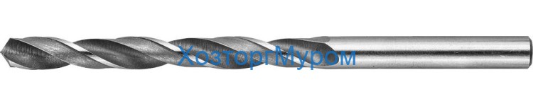 Сверло по металлу 6,7х101 мм Р6М5 классВ, Проф, Зубр 4-29621-101-6.7