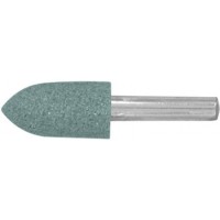 Шарошка абразивная 25х14 мм, FIT, хвостовик d=6 мм (камень, стекло) цилиндр, 36980
