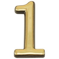 Цифра (номер) №1, (55*35), пластик