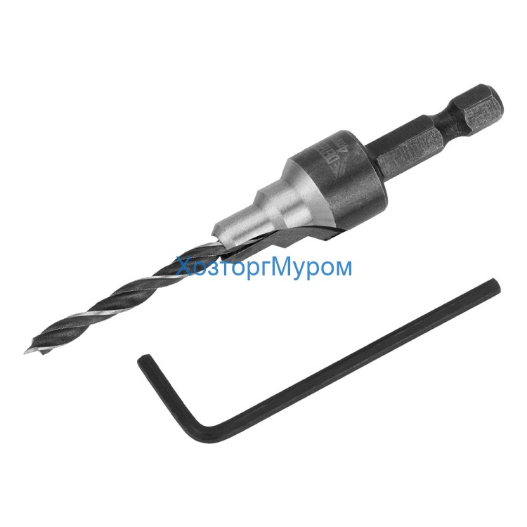 Сверло-зенкер под конфирмат 4 мм, Denzel 704204