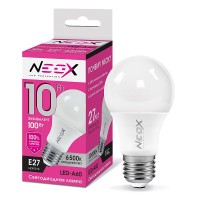 Лампа эн.сбер. NEOX LED 10W/6500/E27/220V - холодный свет шар А60