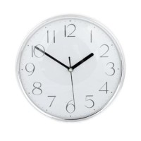 Часы настенные "Металлик" 25 см, пластик, 1хАА