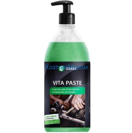 Средство для очистки кожи рук от сильных загрязнений "Vita Paste" 1,0л Grass 211701