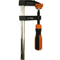 Струбцина 200х80мм, тип F двухкомп. рукоятка, Bohrer 47520080