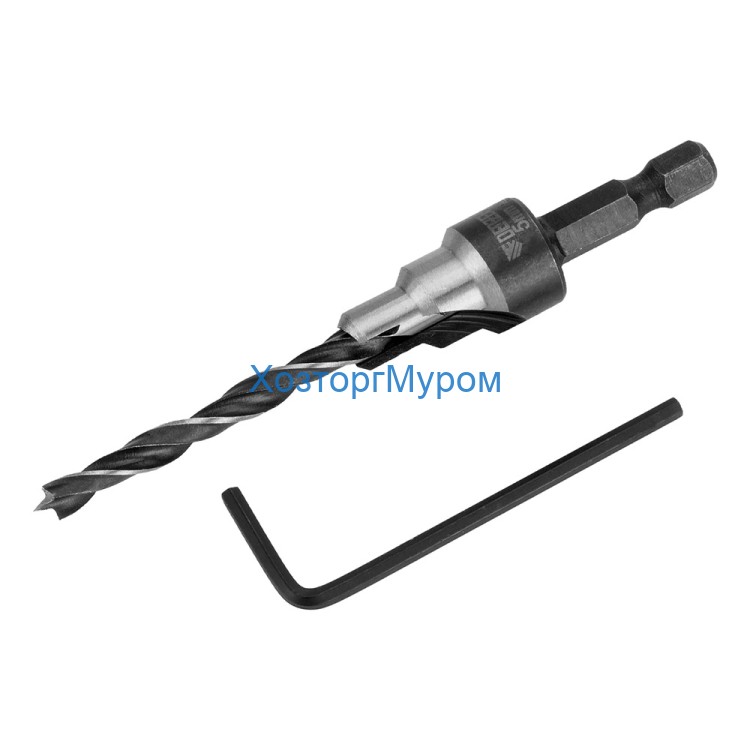 Сверло-зенкер под конфирмат 5 мм, Denzel 704205