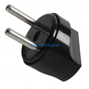 Переходник сетевой (адаптер) черный (обратный переходник) 16А 250В, Smartbuy SBE-16-S07-b