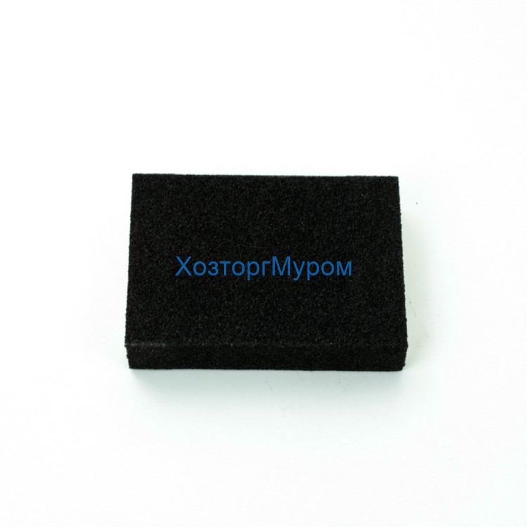 Губка Р60, 100*70*25мм, шлифовальная алюминий-оксидная, Bohrer 525172060