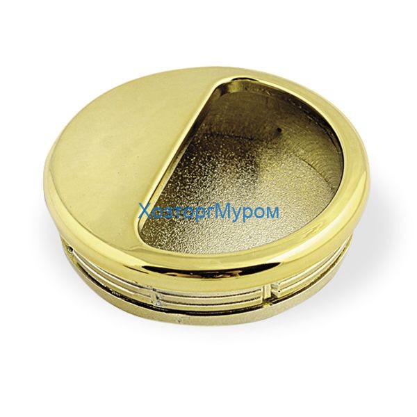 Ручка для купе врезная R46 (золото)