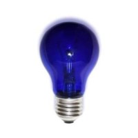 Лампа накаливания 60W E27 синяя, Favor