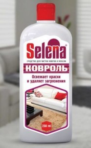 Ковроль для чистки ковров и мягкой мебели 250 мл Selena, МО-02