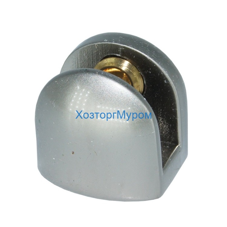 Полкодержатель для стекла П-обр. 19х19х15мм, сатин, 903-S