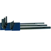 Набор ключей имбусовых (шестигранников) 9 шт.: 1,5 мм - 10 мм, Hardax