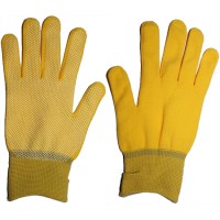 Перчатки нейлоновые желтые
