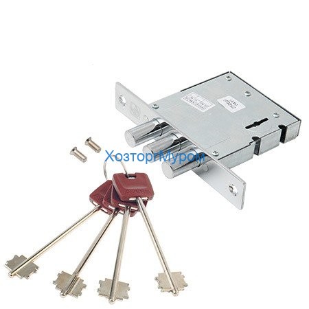 Замок врезной Avers T-47/S6-CR, сувальдный, ключ 75мм (10.01)