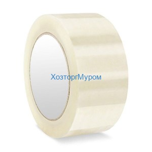 Скотч 48 мм х 60 м, 40мкр, прозрачный, упаковочный, 1-2