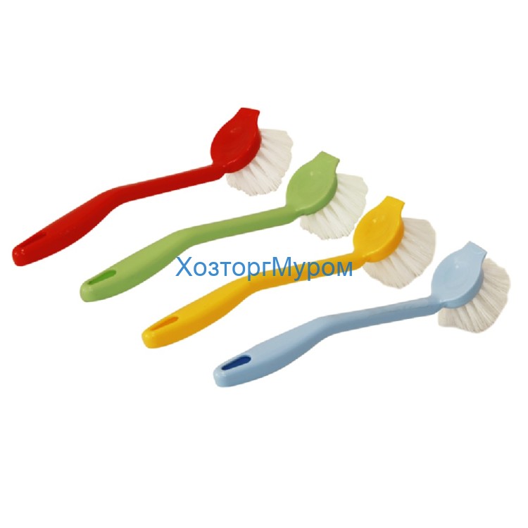 Щетка для мытья посуды Колибри малая Микс (разноцветный)