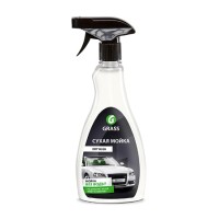 Очиститель-полироль ЛКП автомобиляи"Dry Wash" 0,5л Grass 211605