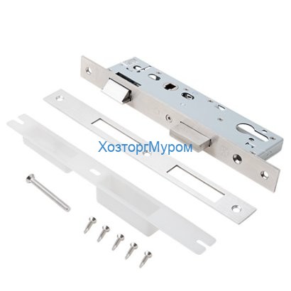 Замок врезной Apecs 7400-35-INOX /противопожарный/
