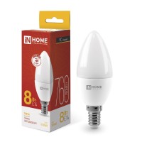 Лампа эн.сбер. In Home LED 8W/3000/E14/230V/С37 - теплый свет свеча