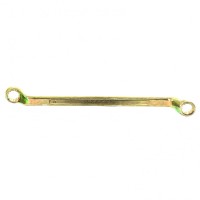 Ключ 10х13 мм, гнуто-накидной, желтый цинк, Сибртех 14618