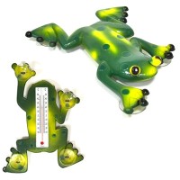 Термометр уличный на присоске (+50 - 40) лягушка