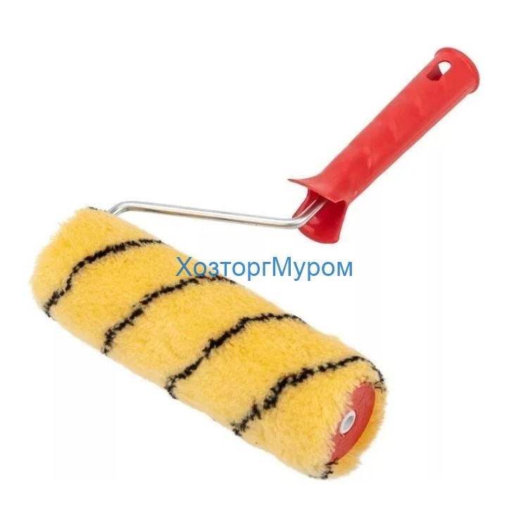 Валик 240*38мм "Полиэстер" с ручкой, ворс 12мм, бюгель 6мм, MosTek 8212240