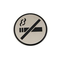 Табличка Apecs SP-03-INOX (no smoking)