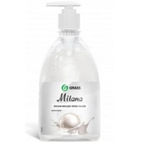 Жидкое крем-мыло Milana жемчужное с дозатором 0,5 л., Grass 126200