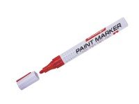 Маркер-краска красный 2-4мм, нитро-основа, 13-0-056