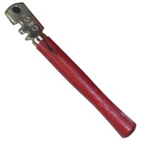 Стеклорез SS 135 мм, деревянная ручка Ермак